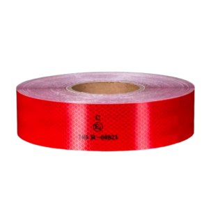Bande réfléchissante haute visibilité 5 cm Rouge