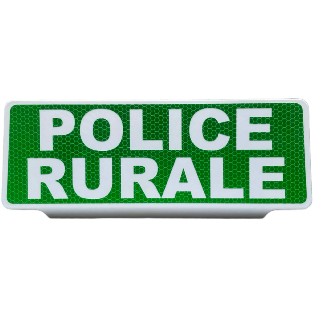 Clip Pare Soleil réfléchissant POLICE RURALE