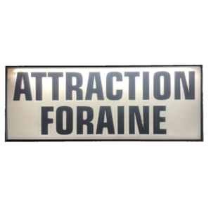 Pare Soleil Lumineux LED Attraction Foraine de Nuit