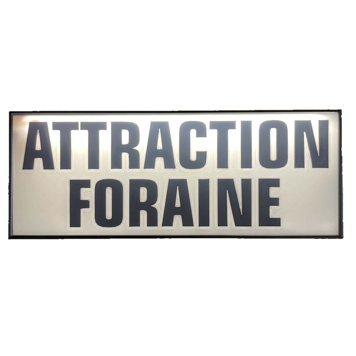 Pare Soleil Lumineux LED Attraction Foraine de Nuit