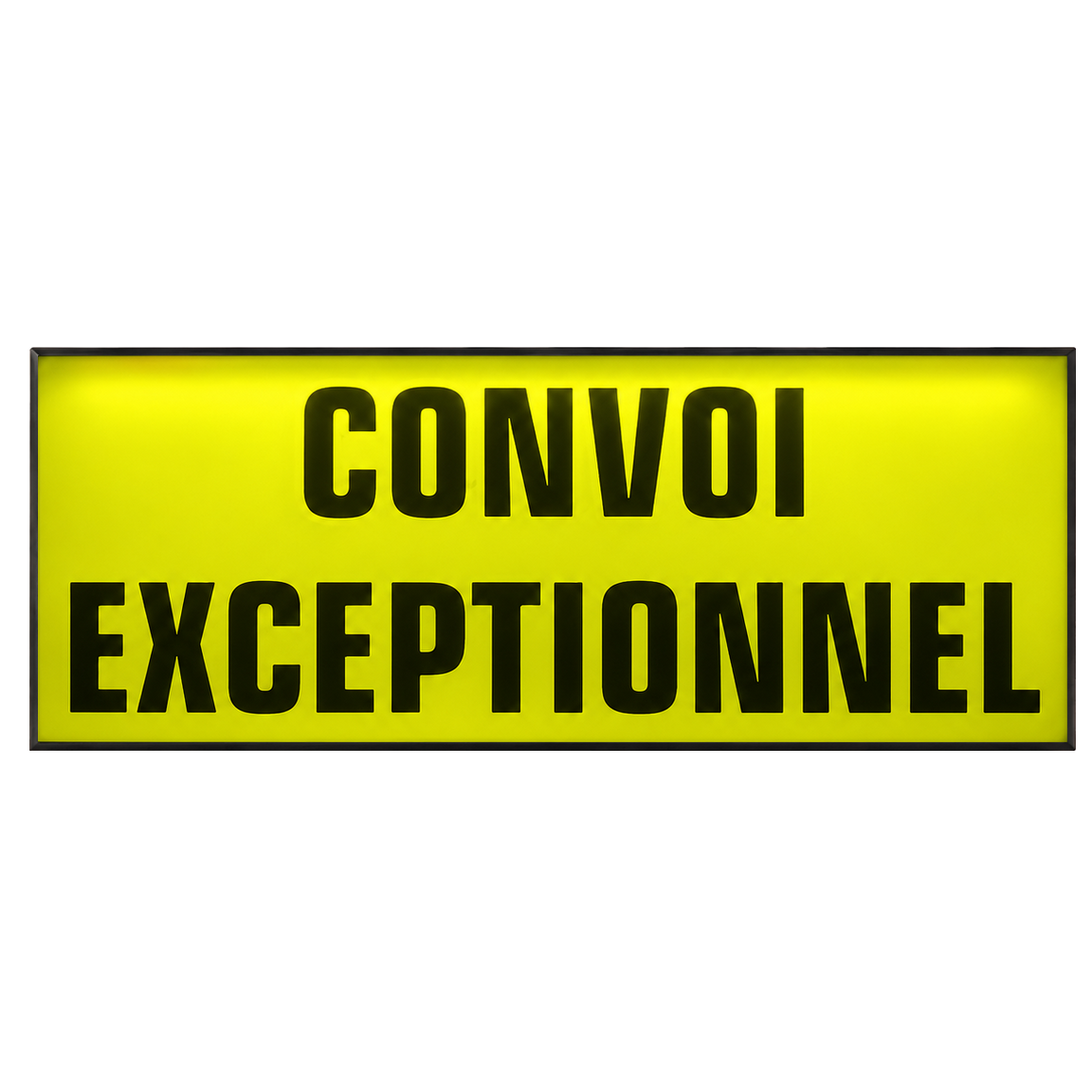 Pare-Soleil lumineux LED Convoi Exceptionnel de Nuit
