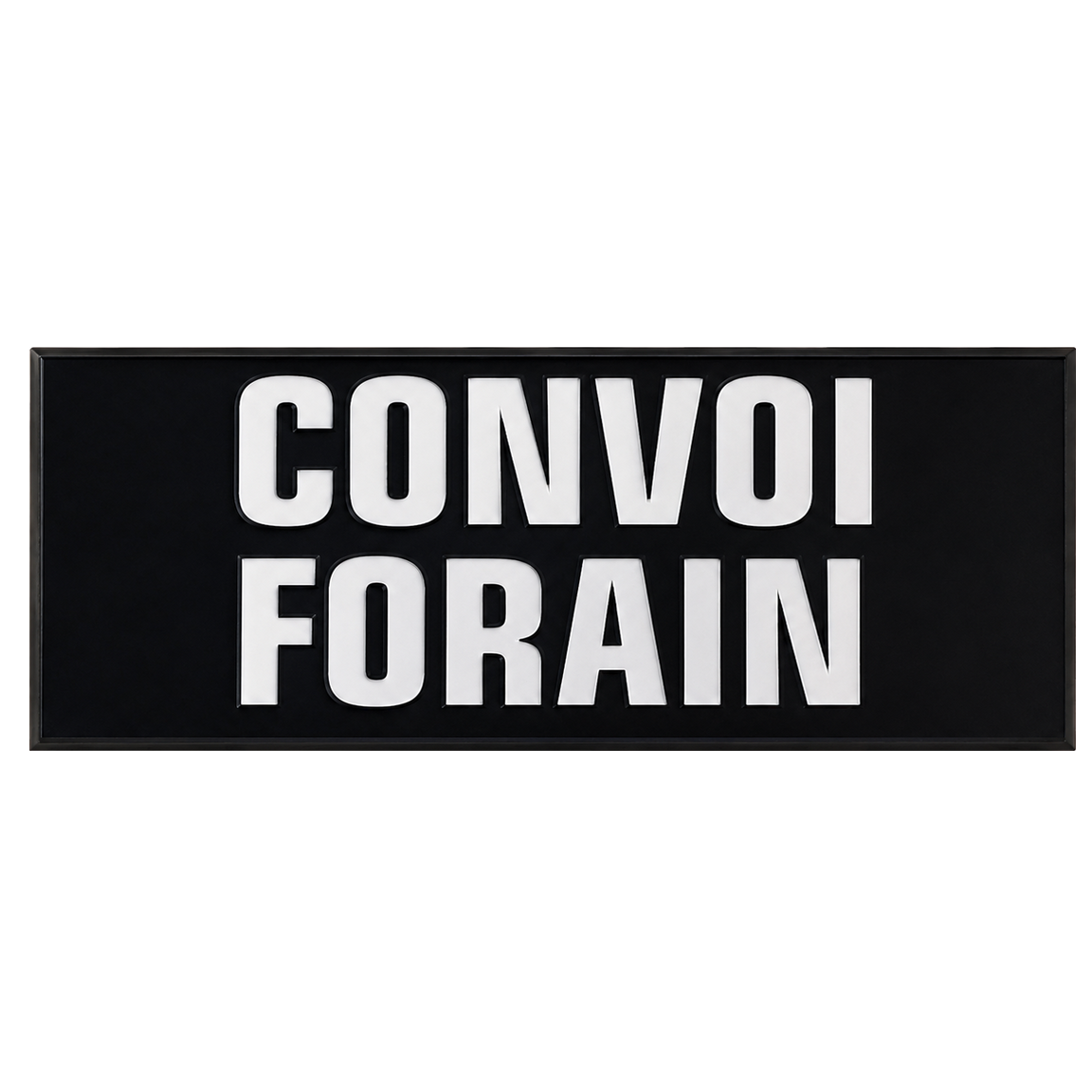 Pare-soleil rétroéclairé à LED "CONVOI FORAIN" – Image 2