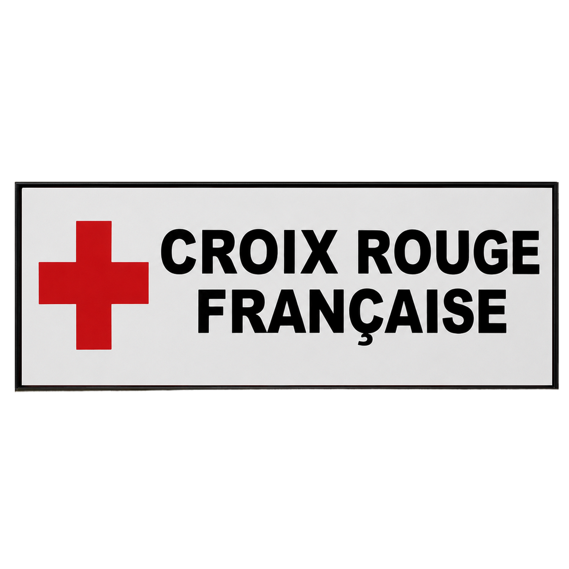 Pare Soleil Lumineux LED Croix Rouge
