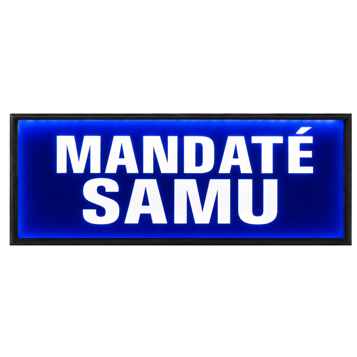 Pare Soleil Lumineux LED Mandaté SAMU de nuit