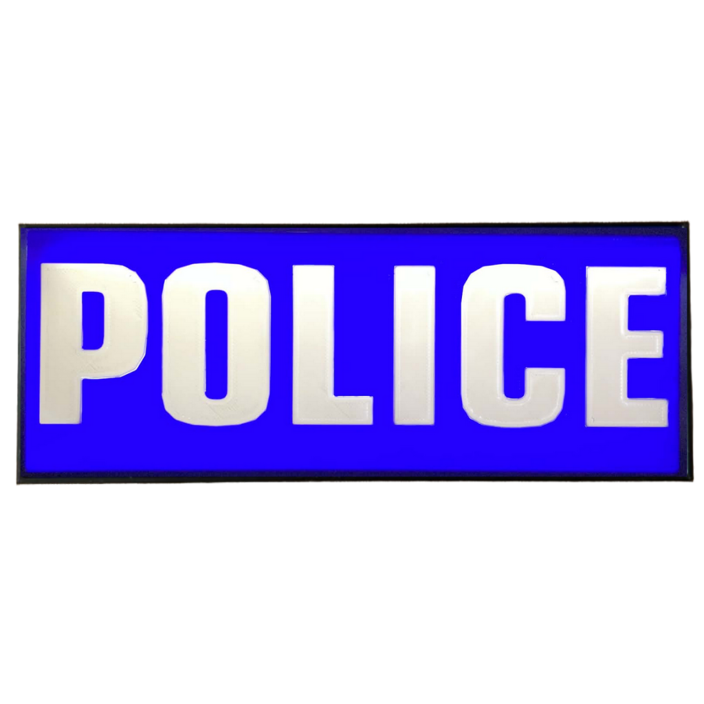 Pare Soleil Lumineux LED Police de nuit