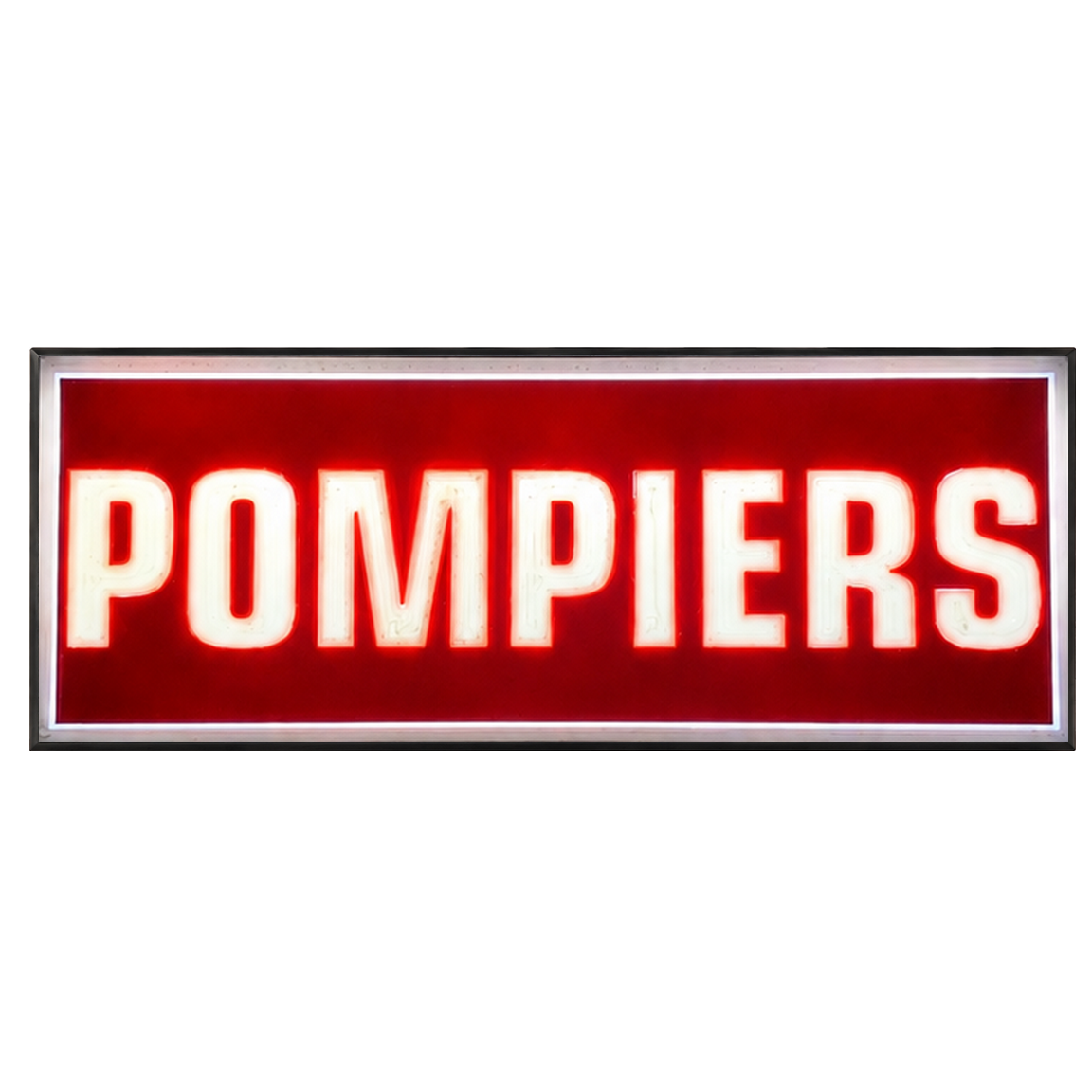 Pare Soleil Lumineux LED Pompiers de Nuit