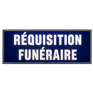 Pare Soleil Lumineux LED Réquisition Funéraire