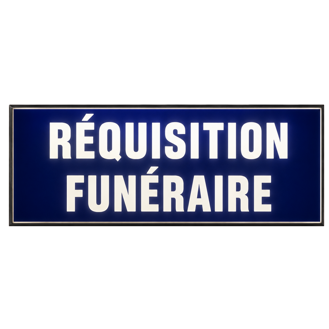Pare Soleil Lumineux LED Réquisition Funéraire