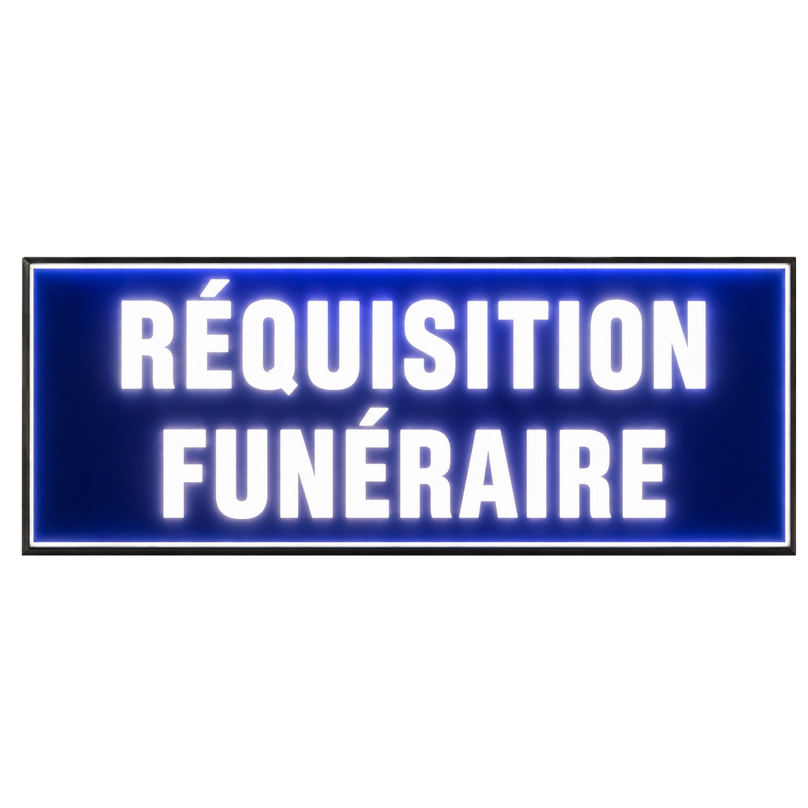 Pare Soleil Lumineux LED Réquisition Funéraire de nuit