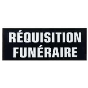 Pare Soleil Lumineux LED Réquisition Funéraire