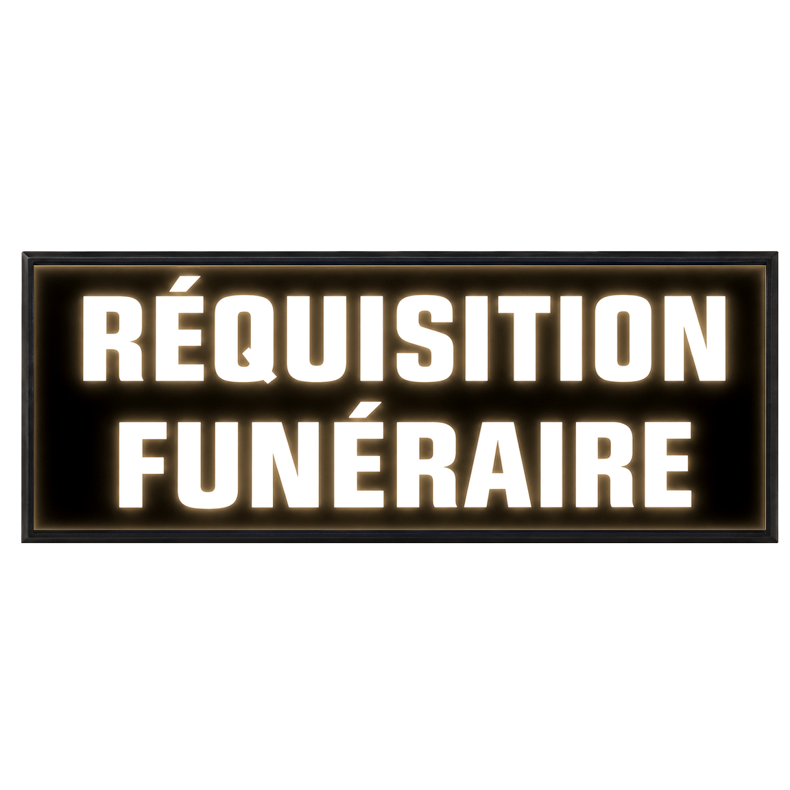 Pare Soleil Lumineux LED Réquisition Funéraire de nuit