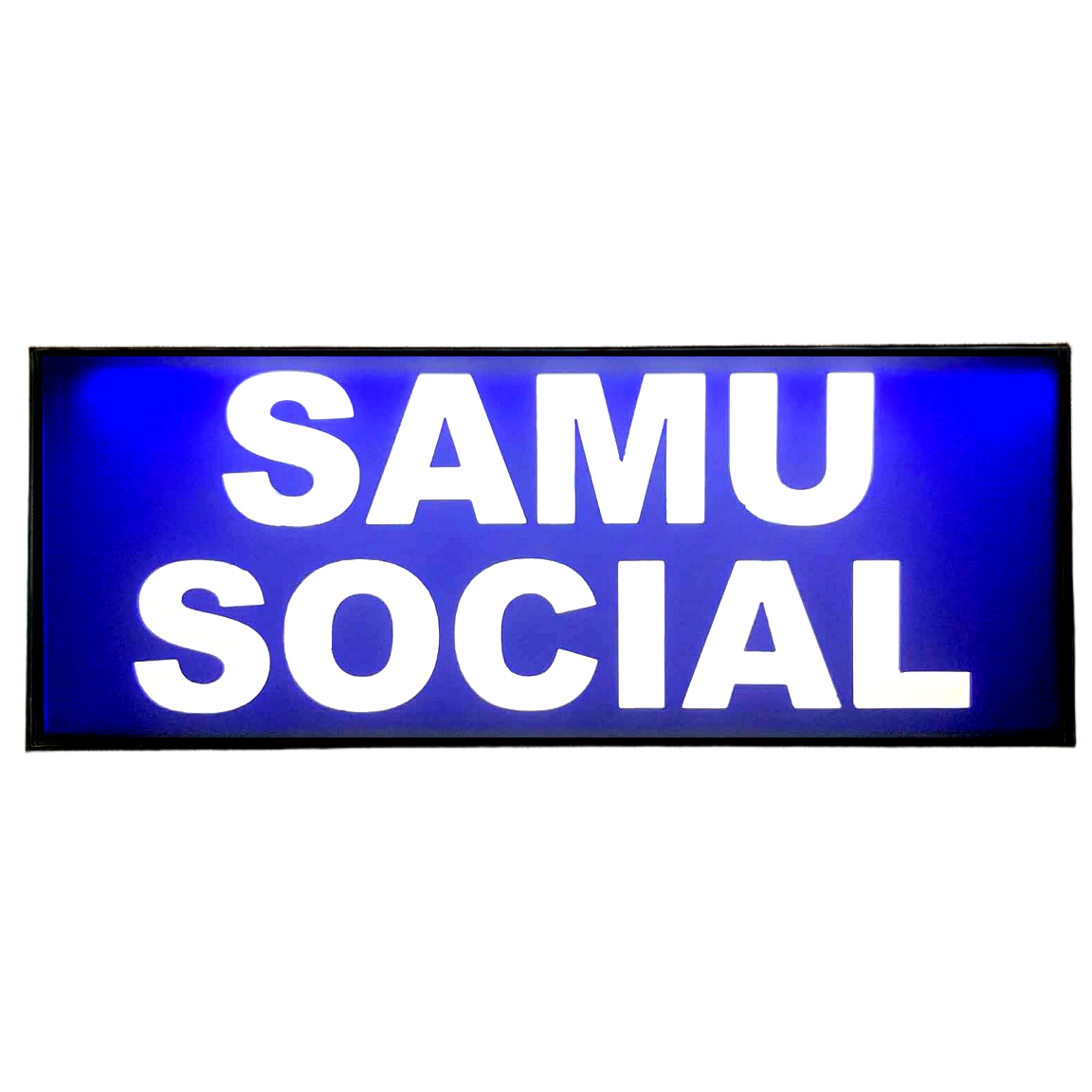 Pare Soleil Lumineux LED SAMU SOCIAL de nuit