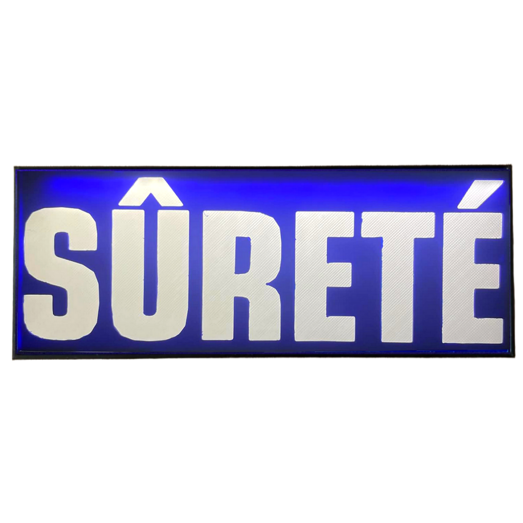 Pare Soleil Lumineux LED Sûreté de nuit