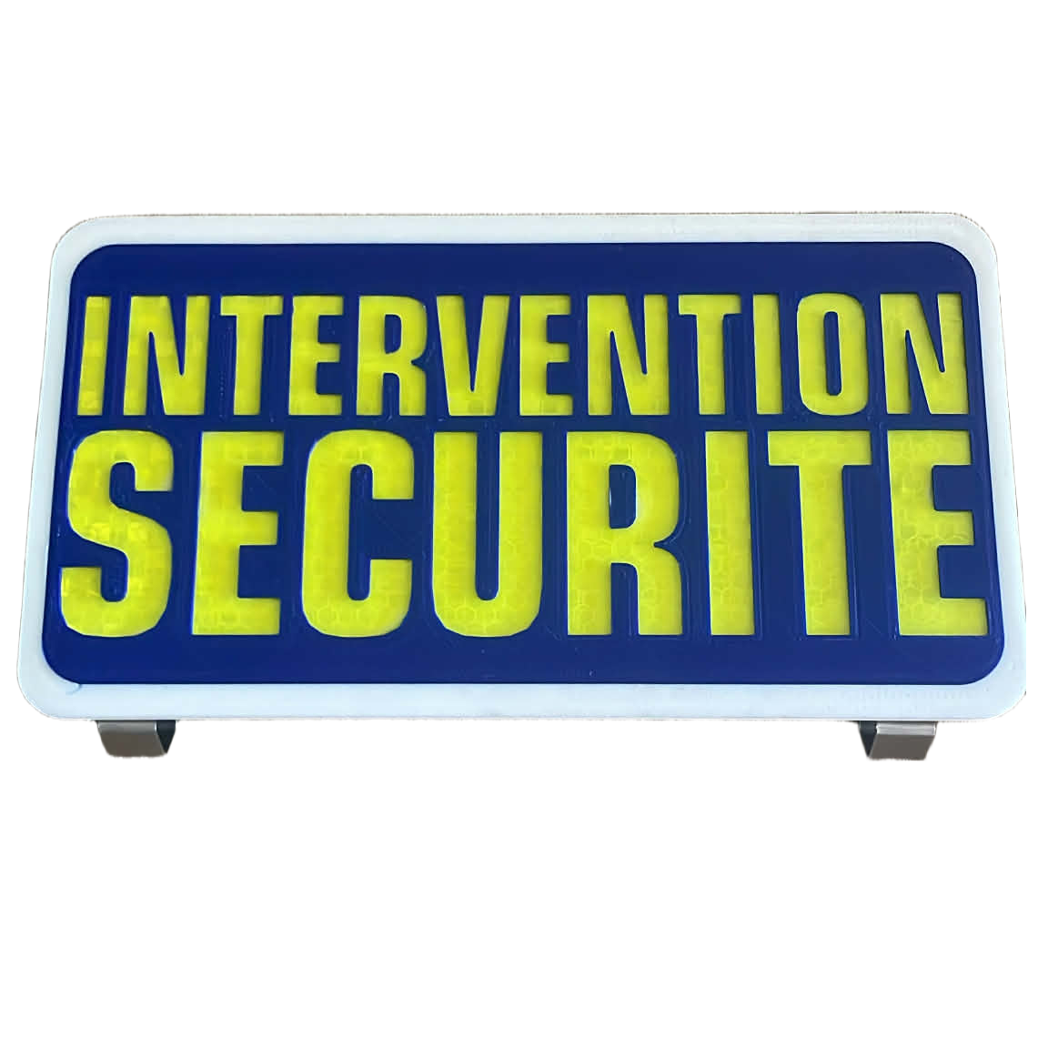 Plaque Pare Soleil Réfléchissante INTERVENTION SECURITE