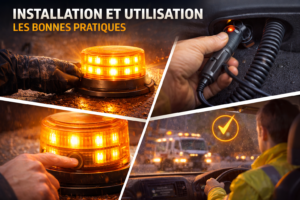 Installation gyro LED