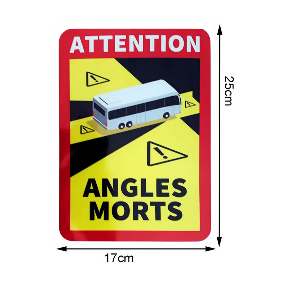 Autocollants Angles Morts BUS/CAR
