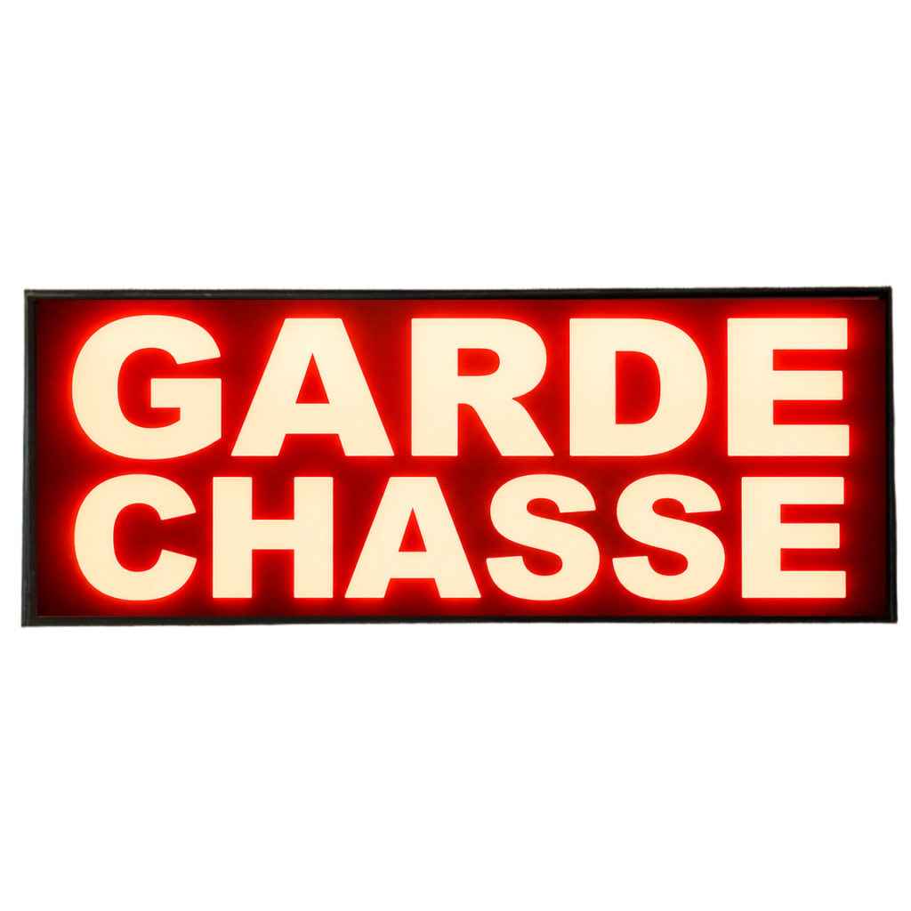 Pare Soleil Lumineux LED Garde Chasse de nuit