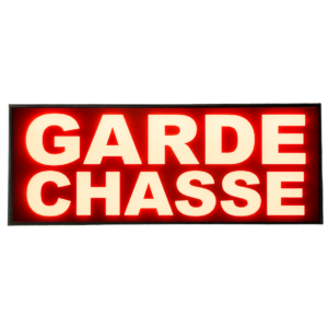 Pare Soleil Lumineux LED Garde Chasse de nuit