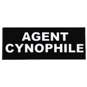 Pare Soleil Lumineux LED Agent Cynophile Noir
