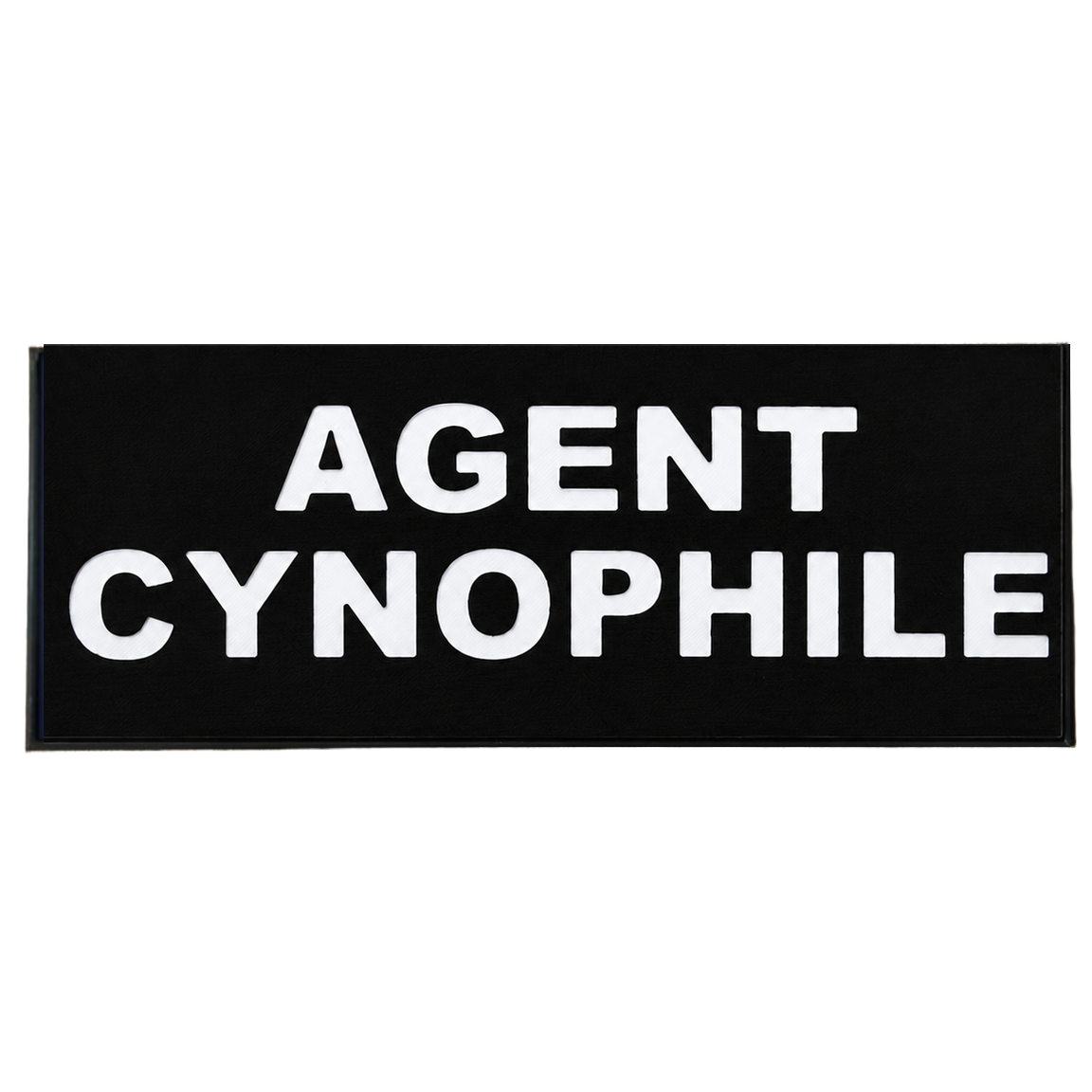 Pare Soleil Lumineux LED Agent Cynophile Noir