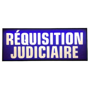 Pare Soleil Lumineux Réquisition Judiciaire de nuit