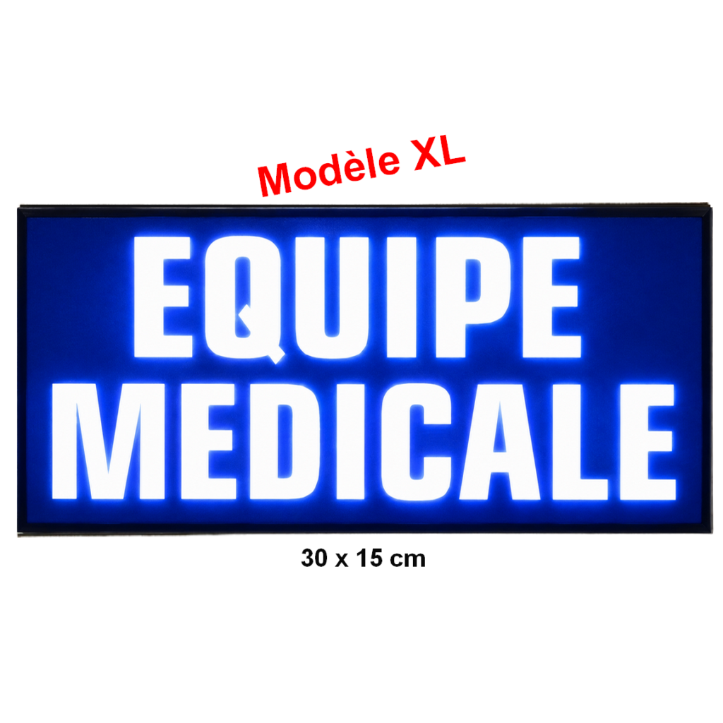 Pare Soleil Lumineux Equipe Medicale XL de nuit