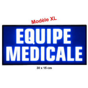 Pare Soleil Lumineux Equipe Medicale XL de nuit