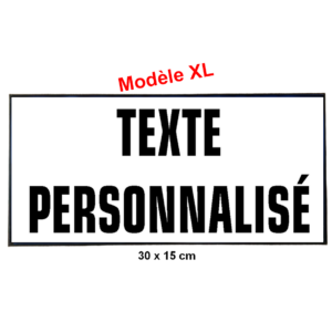 Pare Soleil Lumineux LED XL Personnalisé