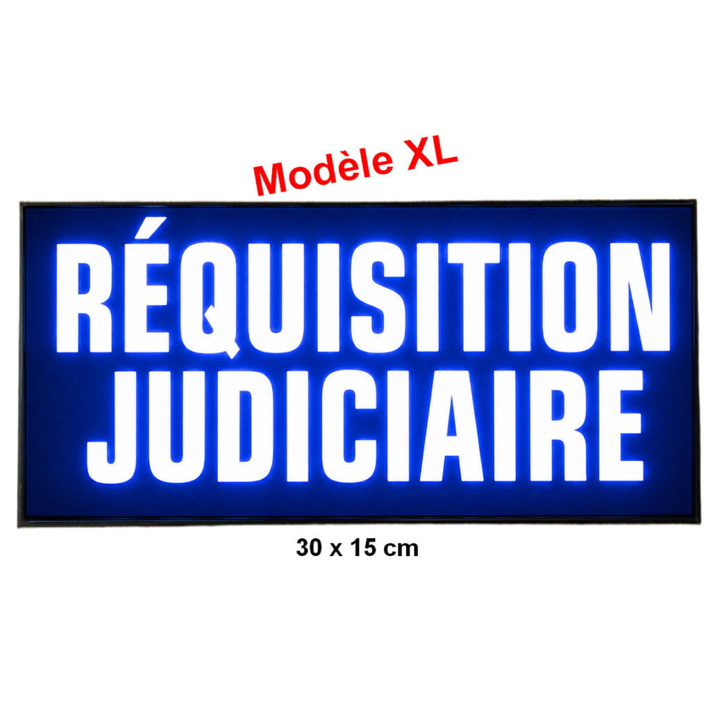 Pare Soleil Lumineux Réquisition Judiciaire XL