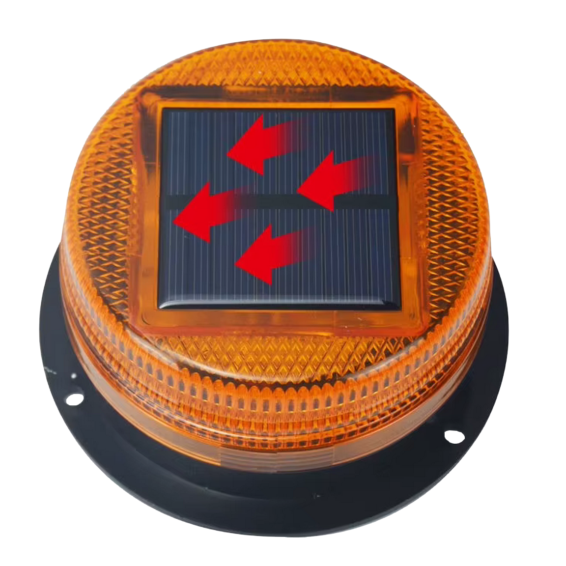 Flash de signalisation solaire