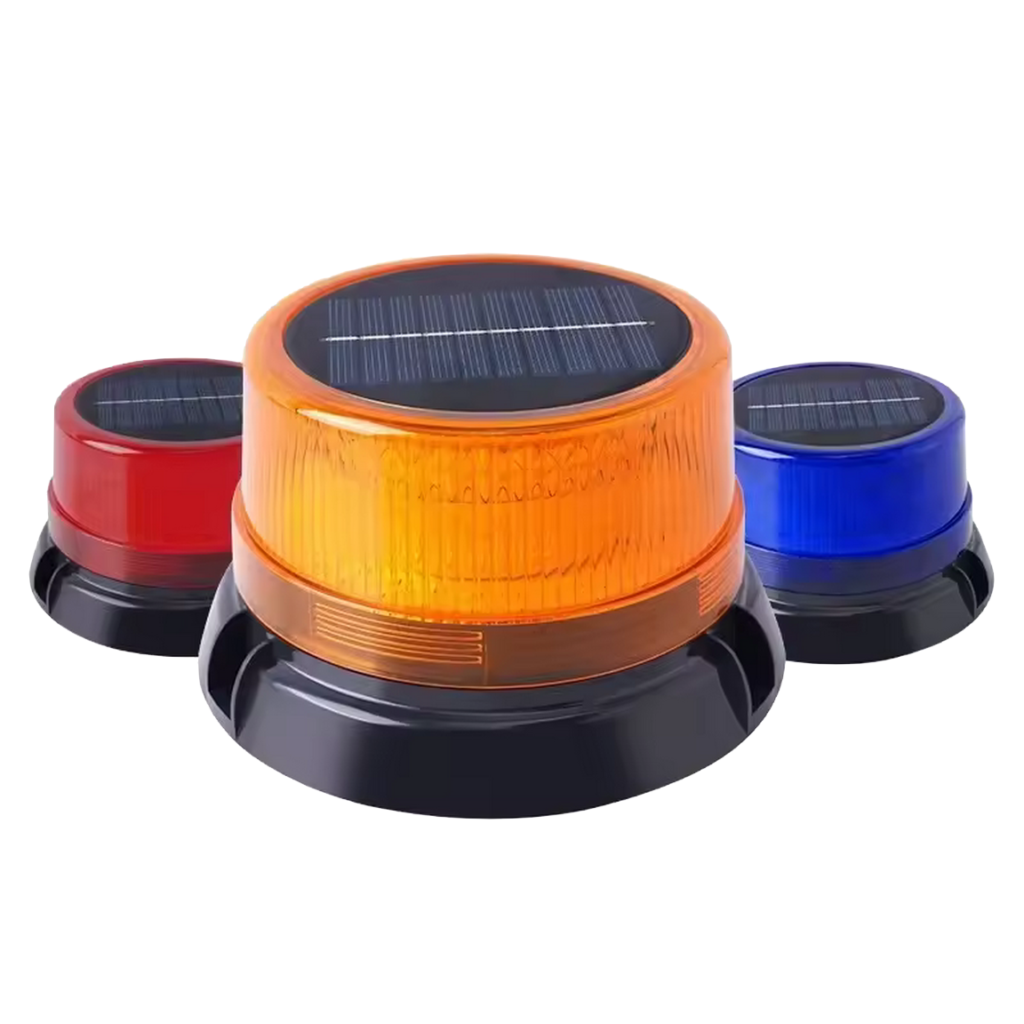 Gyrophare LED solaire de signalisation