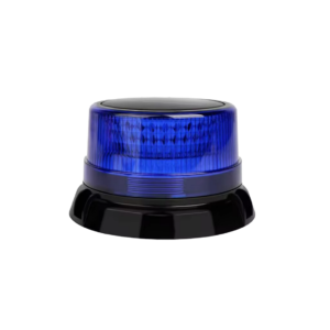 Gyrophare LED solaire Bleu