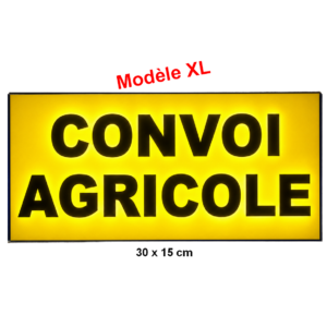 Pare Soleil Lumineux Convoi Agricole XL