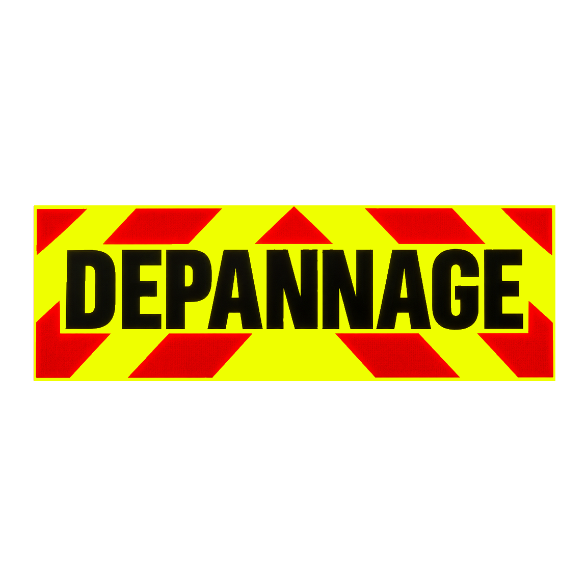 Plaque d'identification "DEPANNAGE"