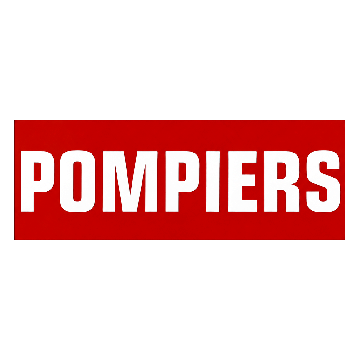 Plaque Identification Pompiers