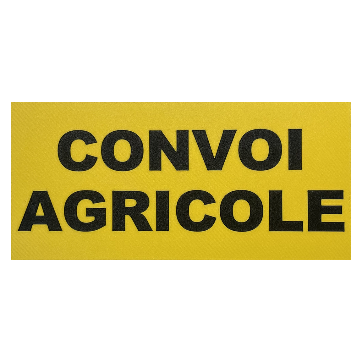 Plaque Identification XL Convoi Agricole