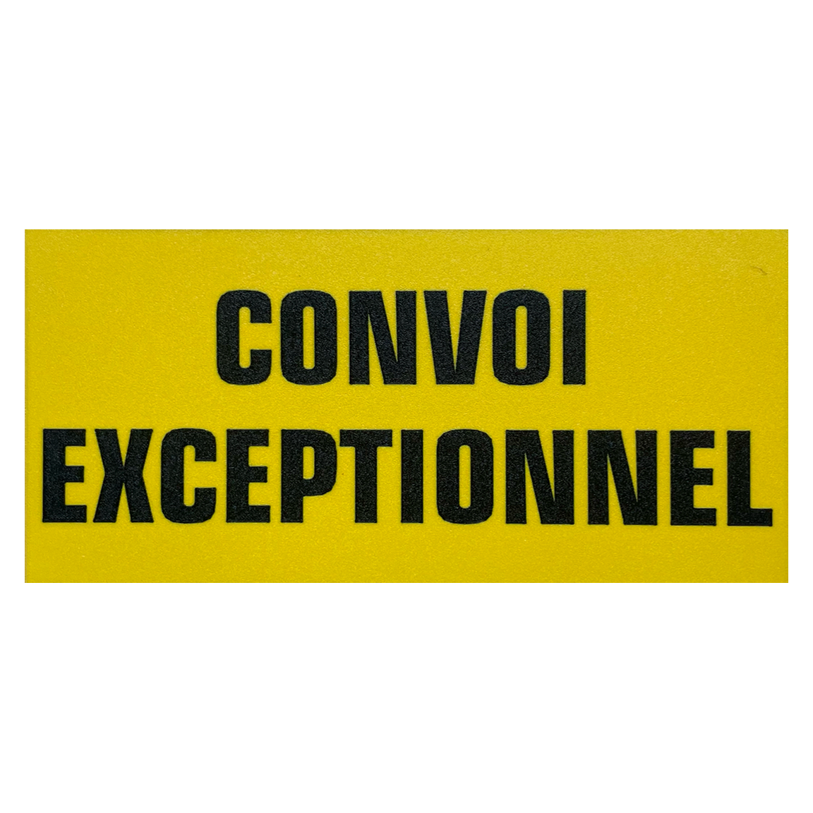 Plaque Identification XL Convoi Exceptionnel