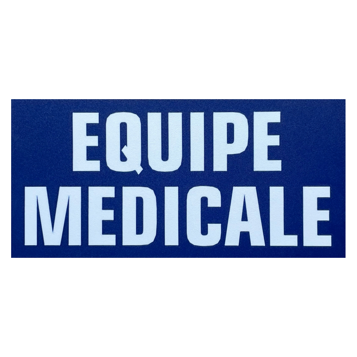 Plaque Identification XL Equipe Medicale